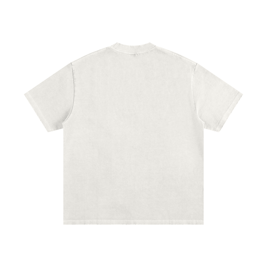 Heavyweight Vintage Washed Frayed T-Shirt